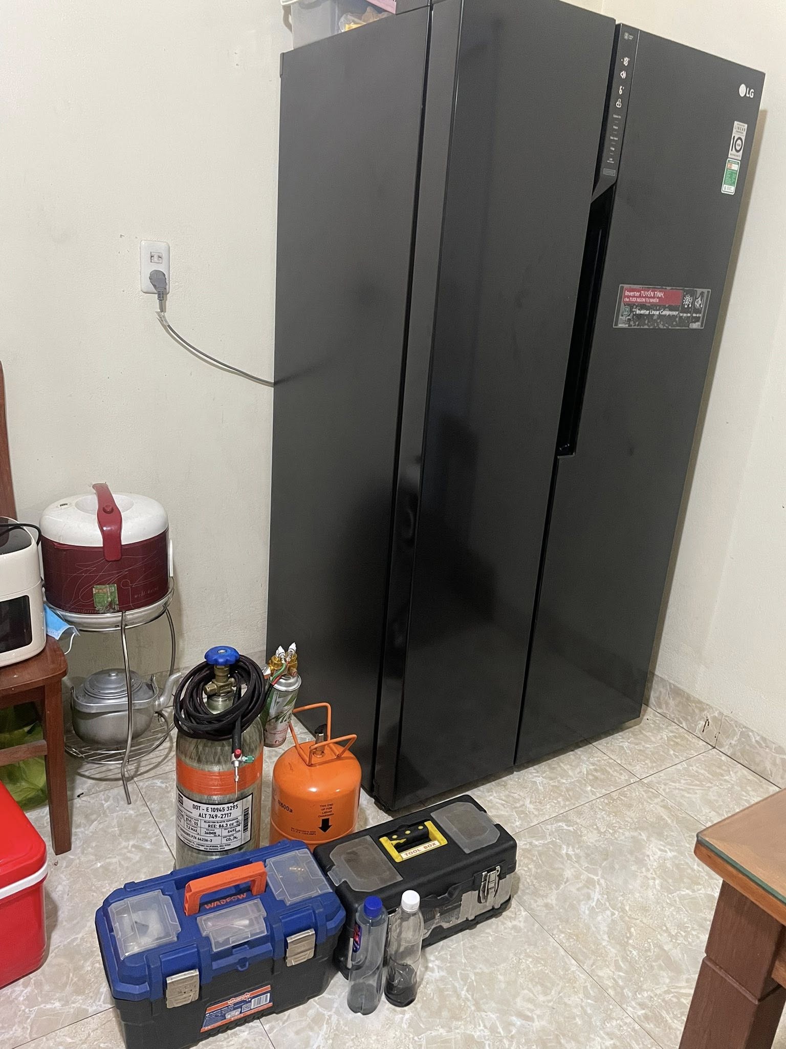 Sửa tủ lạnh LG chuyên nghiệp tại Bắc Ninh
