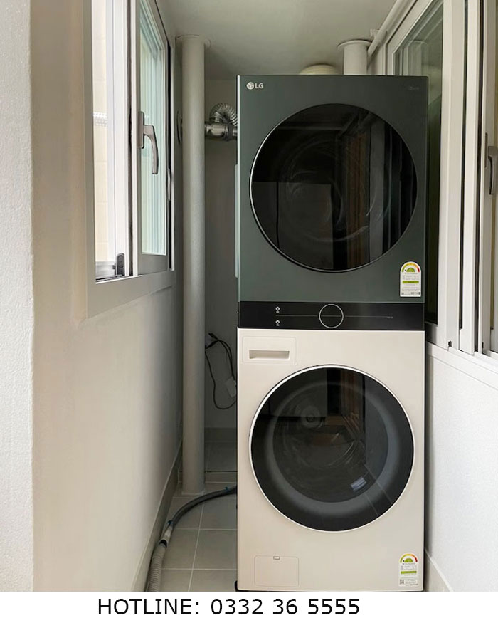 Trung tâm sửa chữa tháp giặt sấy LG chính hãng